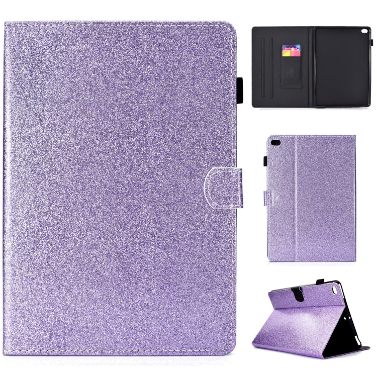 Varnish Glitter Powder Horizontal Flip Leather Case with Holder & Card Slot, For Huawei MediaPad T5, For iPad 10.2 / 10.5, For iPad 2 / 3 / 4, For iPad Air / Air 2 / iPad 9.7