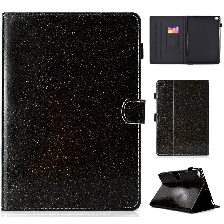 Varnish Glitter Powder Horizontal Flip Leather Case with Holder & Card Slot, For Huawei MediaPad T5, For iPad 10.2 / 10.5, For iPad 2 / 3 / 4, For iPad Air / Air 2 / iPad 9.7