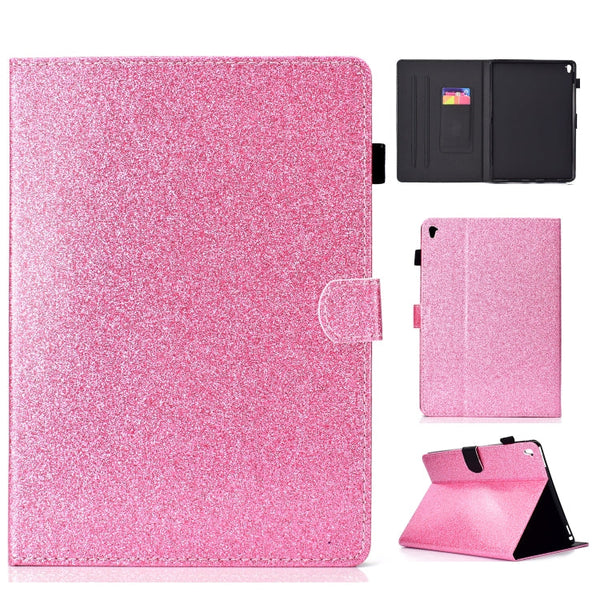 Varnish Glitter Powder Horizontal Flip Leather Case with Holder & Card Slot, For iPad Mini 1/2/3/4/5, For iPad Pro 9.7, For iPad Pro 11 (2018)