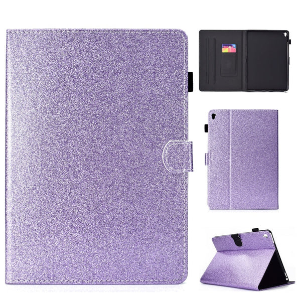 Varnish Glitter Powder Horizontal Flip Leather Case with Holder & Card Slot, For iPad Mini 1/2/3/4/5, For iPad Pro 9.7, For iPad Pro 11 (2018)