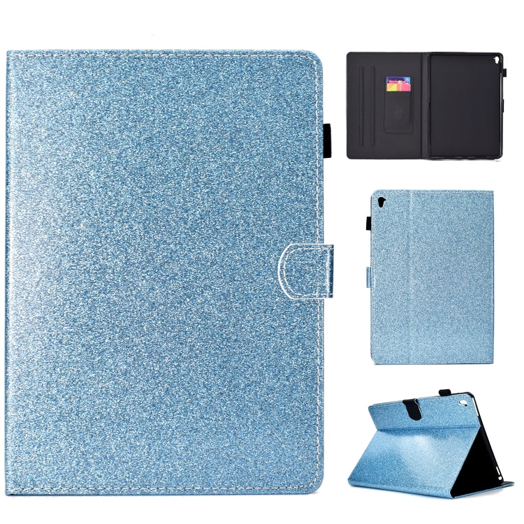 Varnish Glitter Powder Horizontal Flip Leather Case with Holder & Card Slot, For iPad Mini 1/2/3/4/5, For iPad Pro 9.7, For iPad Pro 11 (2018)