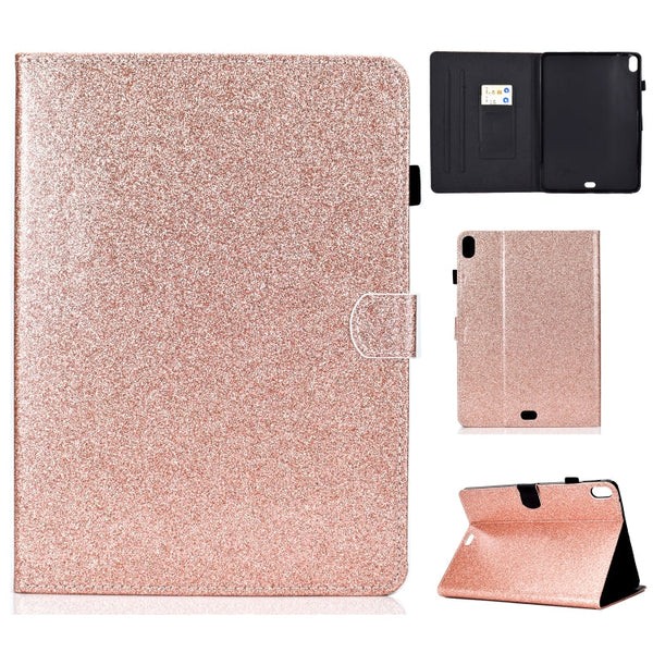 Varnish Glitter Powder Horizontal Flip Leather Case with Holder & Card Slot, For iPad Mini 1/2/3/4/5, For iPad Pro 9.7, For iPad Pro 11 (2018)