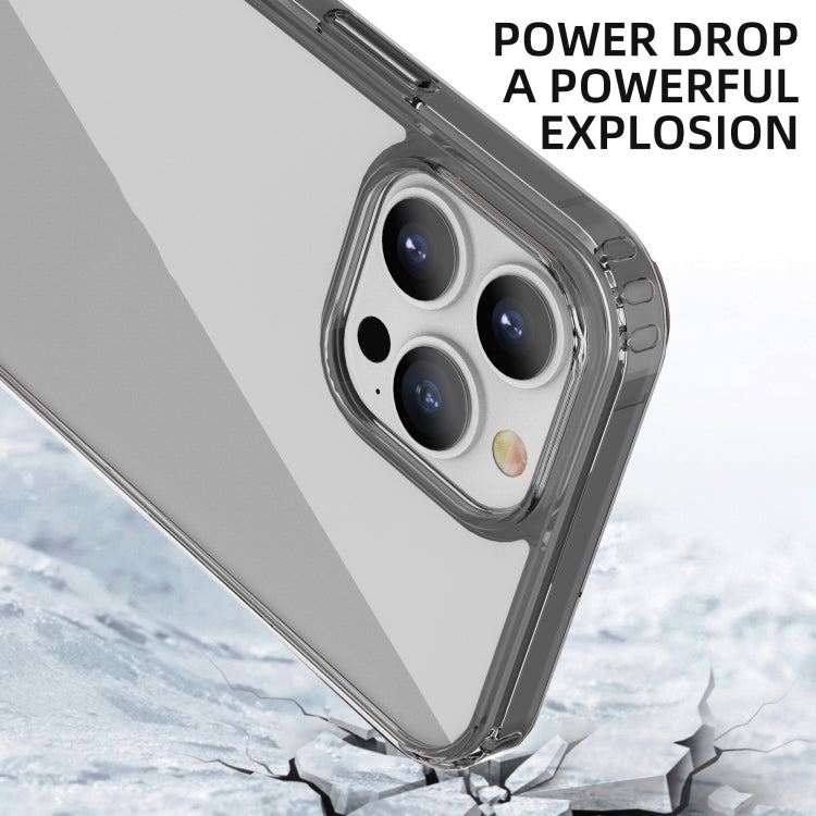 iPAKY Transparent Shockproof TPU + PC Protective Case, For iPhone 13, For iPhone 13 Pro, For iPhone 13 Pro Max
