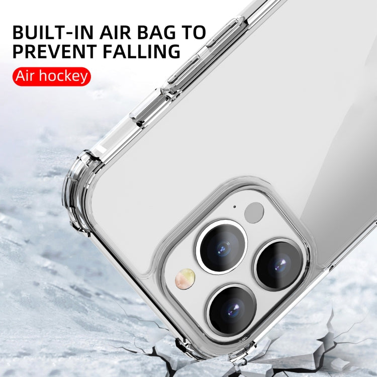 iPAKY Crystal Clear Series Transparent Shockproof TPU + PC Protective Case