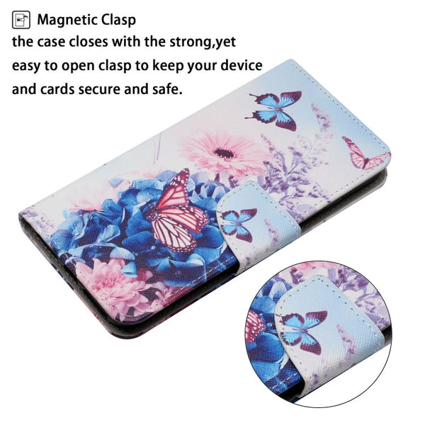 Painted Pattern Horizontal Flip Leather Case with Holder & Card Slot & Wallet, For iPhone 13 Pro