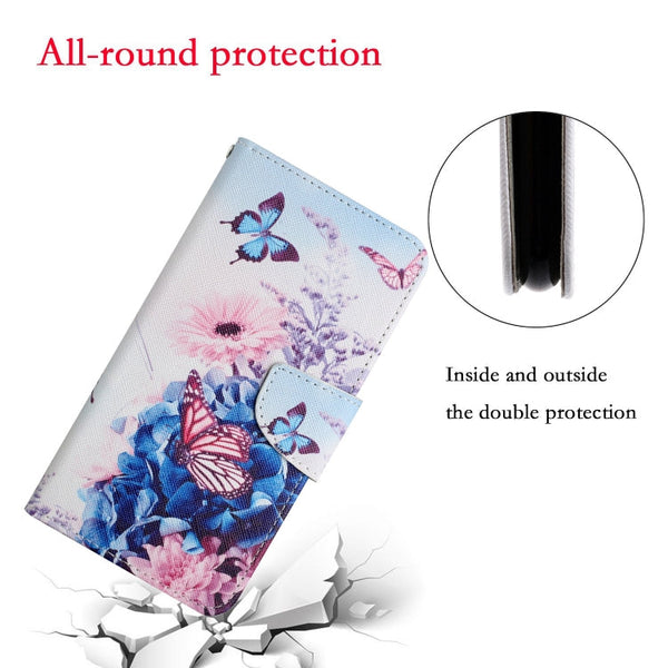 Painted Pattern Horizontal Flip Leather Case with Holder & Card Slot & Wallet, For iPhone 11 Pro Max