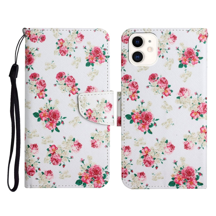 Painted Pattern Horizontal Flip Leather Case with Holder & Card Slot & Wallet, For iPhone 11