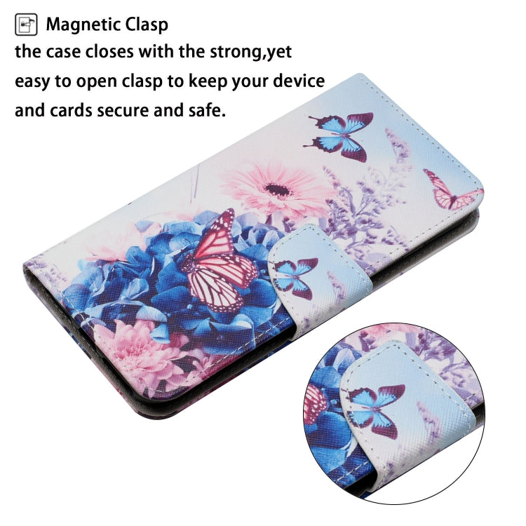 Painted Pattern Horizontal Flip Leather Case with Holder & Card Slot & Wallet, For iPhone SE 2022 / SE 2020 / 8 / 7