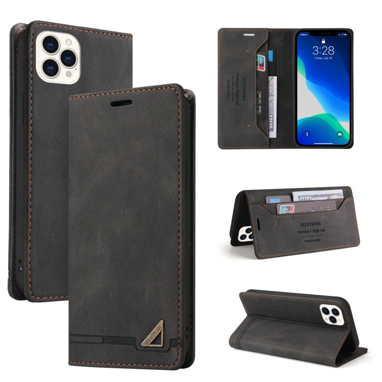 Skin Feel Anti-theft Brush Horizontal Flip Leather Case with Holder & Card Slots & Wallet, For iPhone 13 Pro Max, For iPhone 13 Pro, For iPhone 13, For iPhone 13 mini, For iPhone 12 Pro Max, For iPhone 12 / 12 Pro