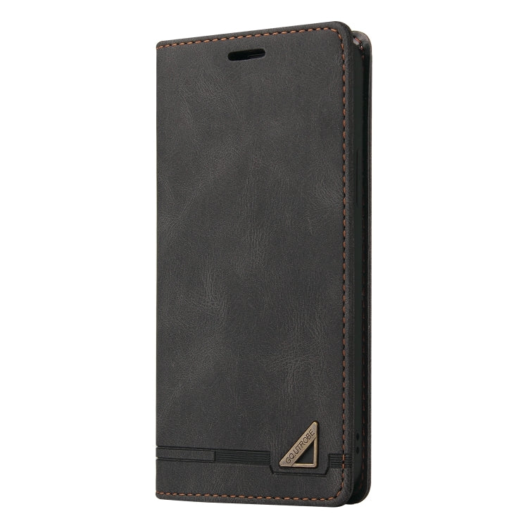 For Samsung Galaxy A03s 166mm Skin Feel Anti-theft Brush Horizontal Flip Leather Case with Holder & Card Slots & Wallet(Brown)