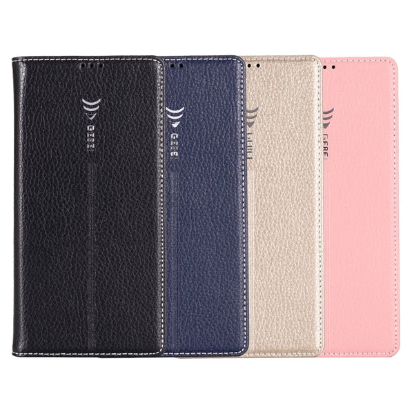 GEBEI PU+TPU Horizontal Flip Protective Case with Holder & Card Slots, For Galaxy Note 10+