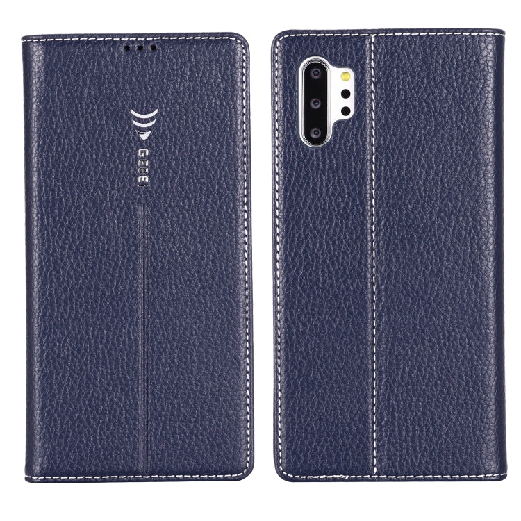 GEBEI PU+TPU Horizontal Flip Protective Case with Holder & Card Slots, For Galaxy Note 10+