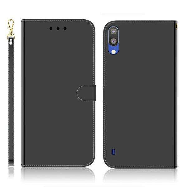 Imitated Mirror Surface Horizontal Flip Leather Case with Holder & Card Slots & Wallet & Lanyard, For iPhone 6 / 6s, For Samsung Galaxy A10s, For iPhone 6 Plus / 6s Plus, For Samsung Galaxy A10 / M10