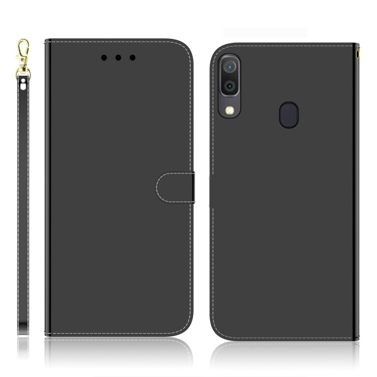 Imitated Mirror Surface Horizontal Flip Leather Case with Holder & Card Slots & Wallet & Lanyard, For iPhone 7 / 8, For Samsung Galaxy A20s, For Samsung Galaxy A20e, For Samsung Galaxy A20 / A30