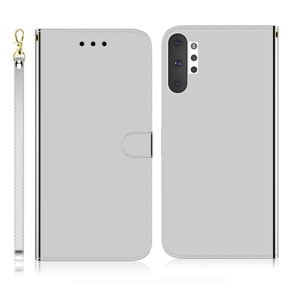 Imitated Mirror Surface Horizontal Flip Leather Case with Holder & Card Slots & Wallet & Lanyard, For iPhone 11 Pro, For Samsung Galaxy Note 10+, For iPhone 11 Pro Max, For Samsung Galaxy S8