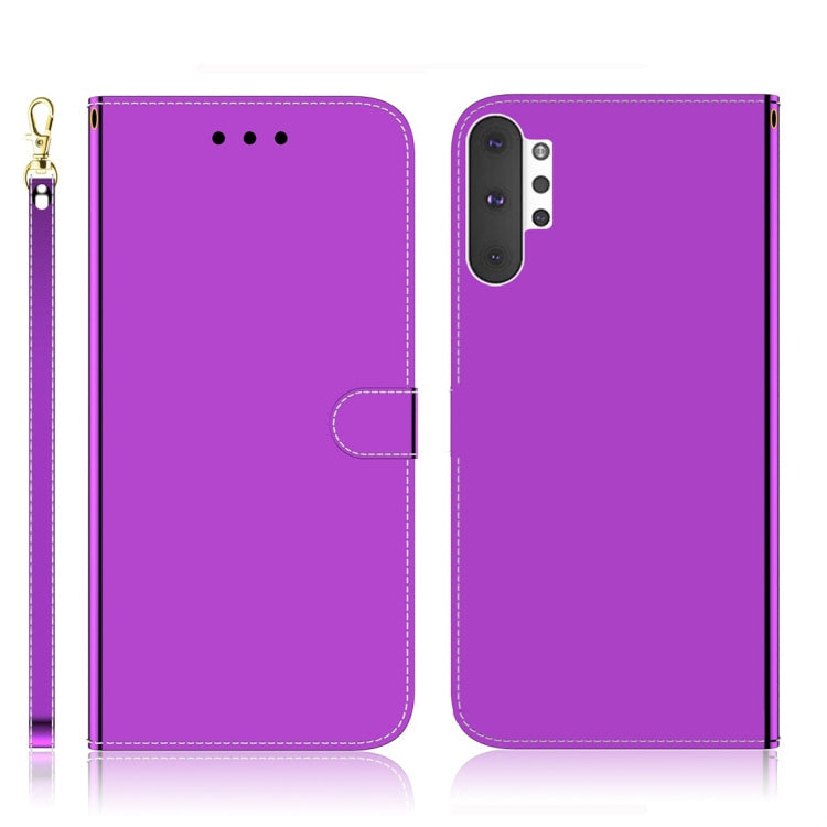 Imitated Mirror Surface Horizontal Flip Leather Case with Holder & Card Slots & Wallet & Lanyard, For iPhone 11 Pro, For Samsung Galaxy Note 10+, For iPhone 11 Pro Max, For Samsung Galaxy S8