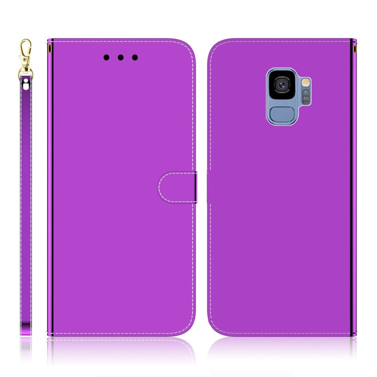 Imitated Mirror Surface Horizontal Flip Leather Case with Holder & Card Slots & Wallet & Lanyard, For Samsung Galaxy S8+, For iPhone XR, For Samsung Galaxy S9, For iPhone XS Max