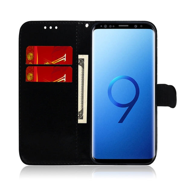 Imitated Mirror Surface Horizontal Flip Leather Case with Holder & Card Slots & Wallet & Lanyard, For Samsung Galaxy S9+, For iPhone X / XS, For Samsung Galaxy S10, For Sony Xperia 1