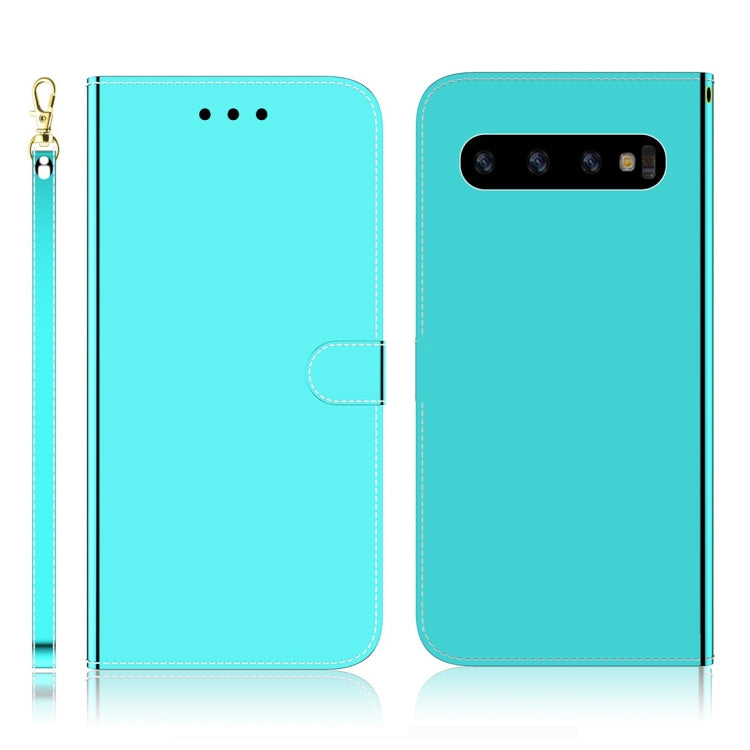 Imitated Mirror Surface Horizontal Flip Leather Case with Holder & Card Slots & Wallet & Lanyard, For Samsung Galaxy S9+, For iPhone X / XS, For Samsung Galaxy S10, For Sony Xperia 1
