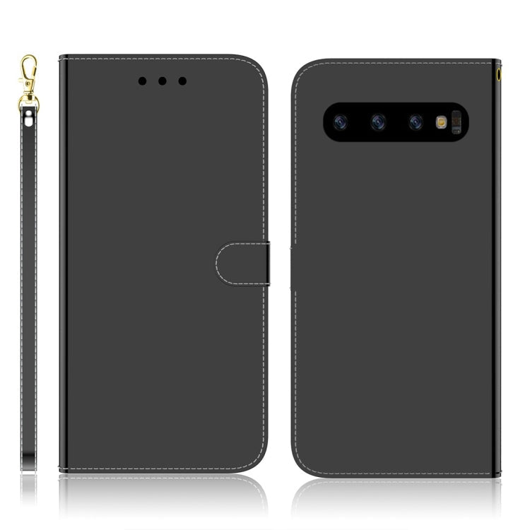 Imitated Mirror Surface Horizontal Flip Leather Case with Holder & Card Slots & Wallet & Lanyard, For Samsung Galaxy S10+, For Sony Xperia 5, For Sony Xperia 20, For Samsung Galaxy S10e