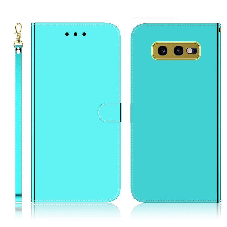 Imitated Mirror Surface Horizontal Flip Leather Case with Holder & Card Slots & Wallet & Lanyard, For Samsung Galaxy S10+, For Sony Xperia 5, For Sony Xperia 20, For Samsung Galaxy S10e