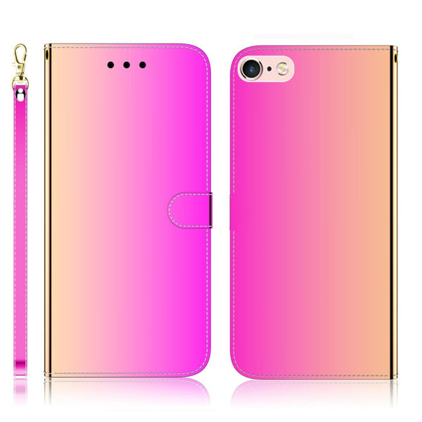 Imitated Mirror Surface Horizontal Flip Leather Case with Holder & Card Slots & Wallet & Lanyard, For iPhone 6 / 6s, For Samsung Galaxy A10s, For iPhone 6 Plus / 6s Plus, For Samsung Galaxy A10 / M10