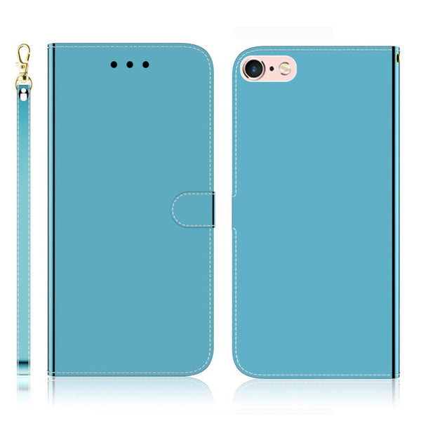 Imitated Mirror Surface Horizontal Flip Leather Case with Holder & Card Slots & Wallet & Lanyard, For iPhone 6 / 6s, For Samsung Galaxy A10s, For iPhone 6 Plus / 6s Plus, For Samsung Galaxy A10 / M10
