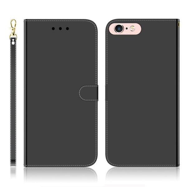 Imitated Mirror Surface Horizontal Flip Leather Case with Holder & Card Slots & Wallet & Lanyard, For iPhone 6 / 6s, For Samsung Galaxy A10s, For iPhone 6 Plus / 6s Plus, For Samsung Galaxy A10 / M10