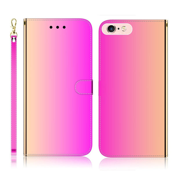 Imitated Mirror Surface Horizontal Flip Leather Case with Holder & Card Slots & Wallet & Lanyard, For iPhone 6 / 6s, For Samsung Galaxy A10s, For iPhone 6 Plus / 6s Plus, For Samsung Galaxy A10 / M10
