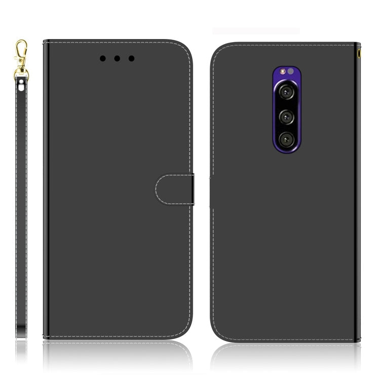 Imitated Mirror Surface Horizontal Flip Leather Case with Holder & Card Slots & Wallet & Lanyard, For Samsung Galaxy S9+, For iPhone X / XS, For Samsung Galaxy S10, For Sony Xperia 1