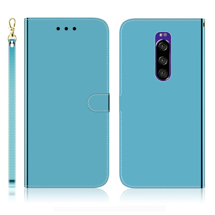 Imitated Mirror Surface Horizontal Flip Leather Case with Holder & Card Slots & Wallet & Lanyard, For Samsung Galaxy S9+, For iPhone X / XS, For Samsung Galaxy S10, For Sony Xperia 1