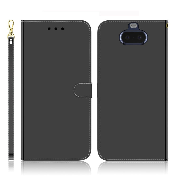 Imitated Mirror Surface Horizontal Flip Leather Case with Holder & Card Slots & Wallet & Lanyard, For Samsung Galaxy S10+, For Sony Xperia 5, For Sony Xperia 20, For Samsung Galaxy S10e