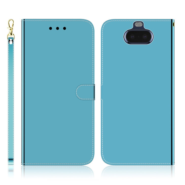 Imitated Mirror Surface Horizontal Flip Leather Case with Holder & Card Slots & Wallet & Lanyard, For Samsung Galaxy S10+, For Sony Xperia 5, For Sony Xperia 20, For Samsung Galaxy S10e