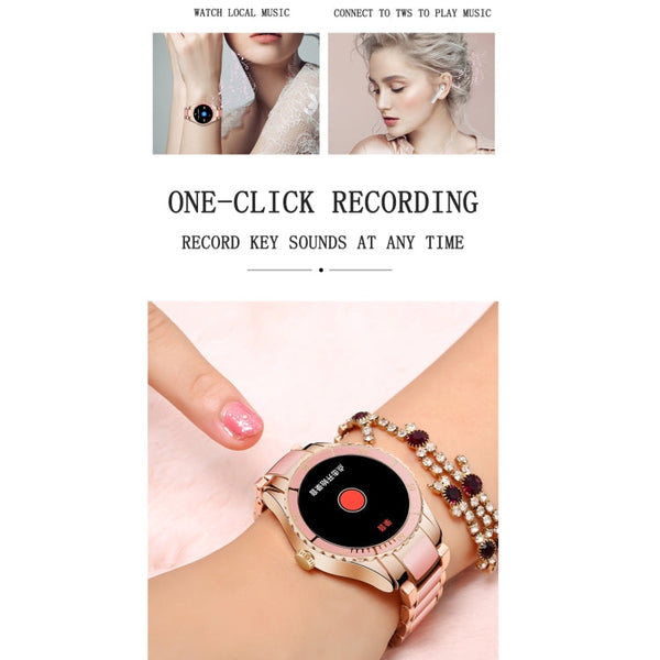 Z73 1.09 inch Touch Screen Smart Bracelet, Support Sleep Monitoring / Heart Rate Monitoring / Voice Control / Women Menstrual Cycle Reminder