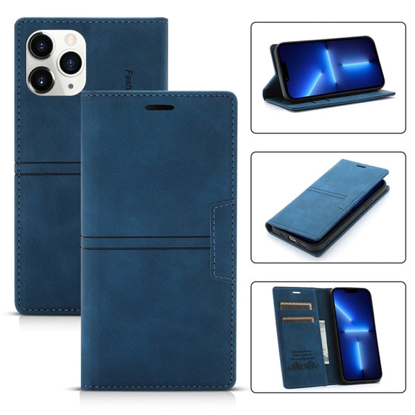 Dream Magnetic Suction Business Horizontal Flip PU Leather Case with Holder & Card Slot & Wallet, For iPhone 13 mini, For iPhone 13, For iPhone 13 Pro, For iPhone 13 Pro Max