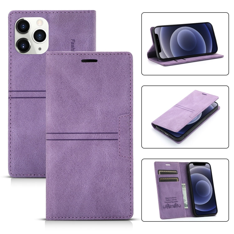 Dream Magnetic Suction Business Horizontal Flip PU Leather Case with Holder & Card Slot & Wallet, For iPhone 12 mini, For iPhone 12 / 12 Pro, For iPhone 12 Pro Max, For iPhone 11
