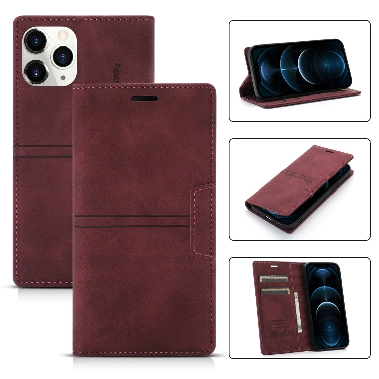 Dream Magnetic Suction Business Horizontal Flip PU Leather Case with Holder & Card Slot & Wallet, For iPhone 12 mini, For iPhone 12 / 12 Pro, For iPhone 12 Pro Max, For iPhone 11