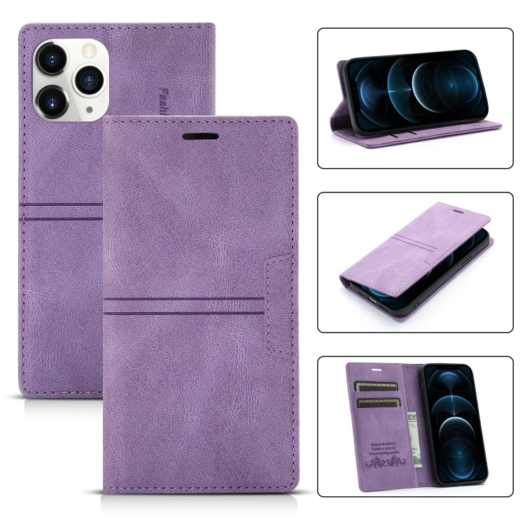 Dream Magnetic Suction Business Horizontal Flip PU Leather Case with Holder & Card Slot & Wallet, For iPhone 12 mini, For iPhone 12 / 12 Pro, For iPhone 12 Pro Max, For iPhone 11