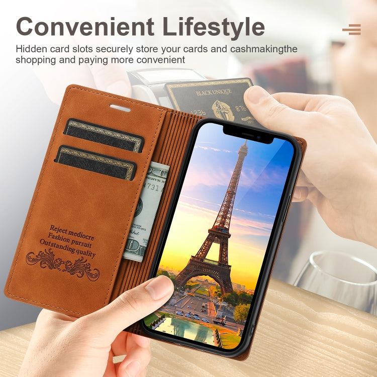 Dream Magnetic Suction Business Horizontal Flip PU Leather Case with Holder & Card Slot & Wallet, For iPhone 11 Pro, For iPhone 11 Pro Max, For iPhone X / XS, For iPhone XR