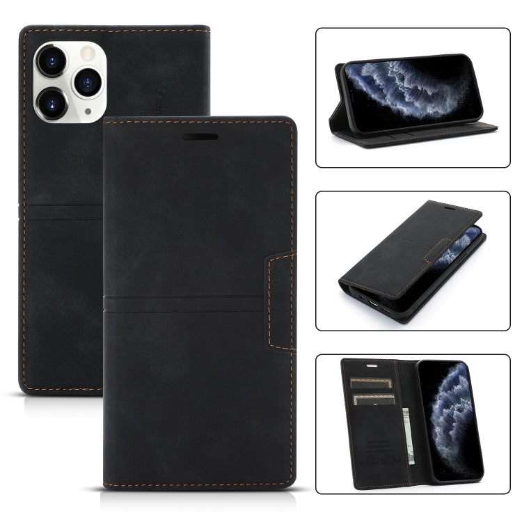 Dream Magnetic Suction Business Horizontal Flip PU Leather Case with Holder & Card Slot & Wallet, For iPhone 11 Pro, For iPhone 11 Pro Max, For iPhone X / XS, For iPhone XR