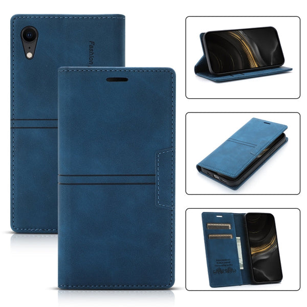 Dream Magnetic Suction Business Horizontal Flip PU Leather Case with Holder & Card Slot & Wallet, For iPhone 11 Pro, For iPhone 11 Pro Max, For iPhone X / XS, For iPhone XR