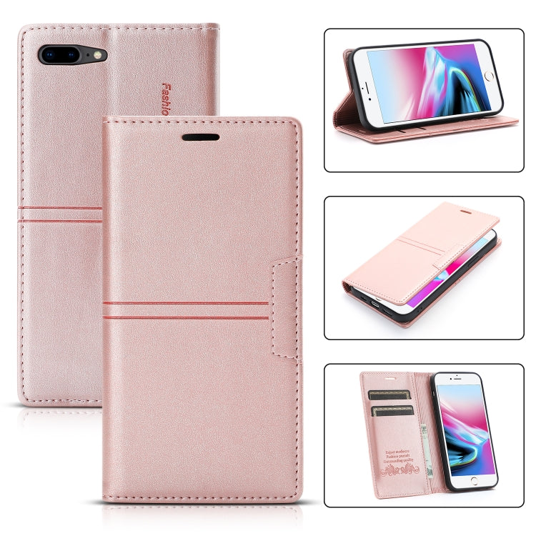 Dream Magnetic Suction Business Horizontal Flip PU Leather Case with Holder & Card Slot & Wallet, For iPhone XS Max, For iPhone SE 2022 / SE 2020 / 8 / 7, For iPhone 8 Plus / 7 Plus