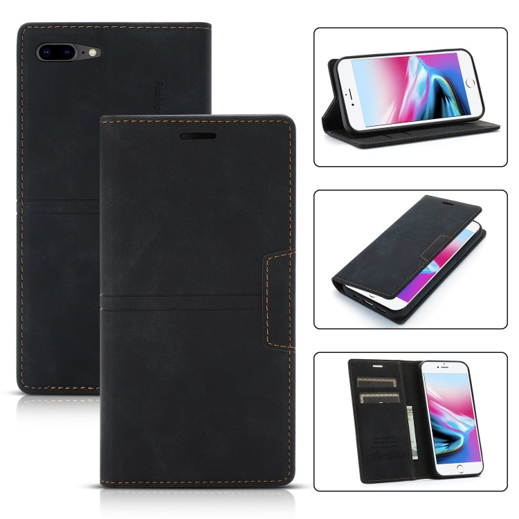 Dream Magnetic Suction Business Horizontal Flip PU Leather Case with Holder & Card Slot & Wallet, For iPhone XS Max, For iPhone SE 2022 / SE 2020 / 8 / 7, For iPhone 8 Plus / 7 Plus