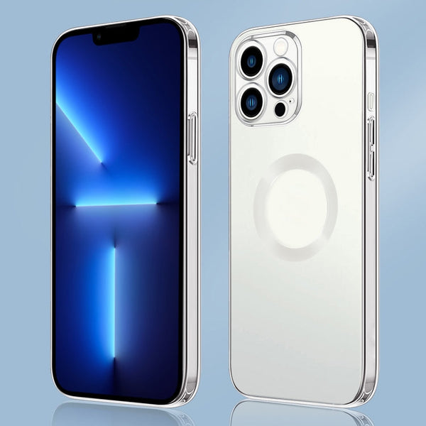 9D Electroplated Edge Metal Ring Clear PC + TPU Shockproof Case, For iPhone 12 Pro, For iPhone 12 Pro Max, For iPhone 11, For iPhone 11 Pro Max