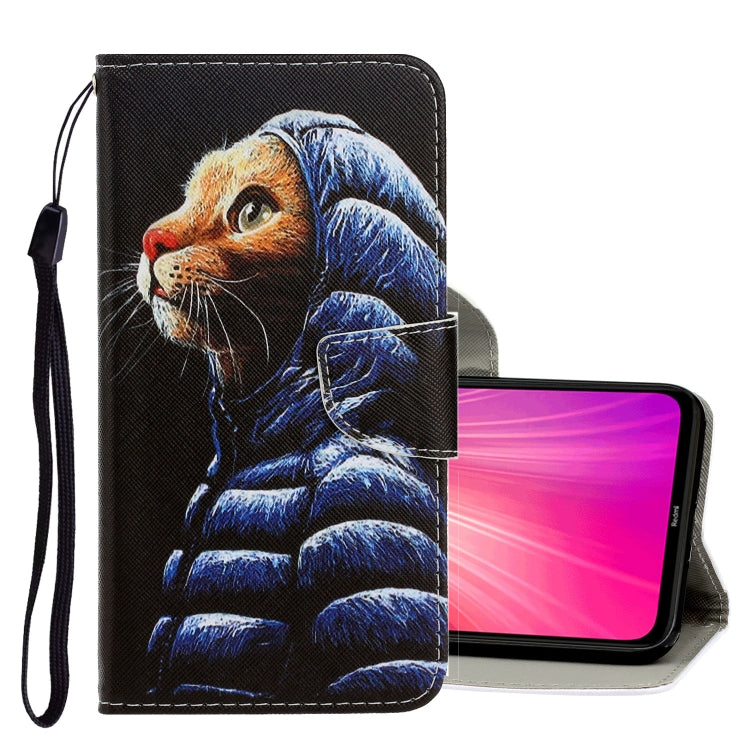 3D Colored Drawing Horizontal Flip PU Leather Case with Holder & Card Slots & Wallet