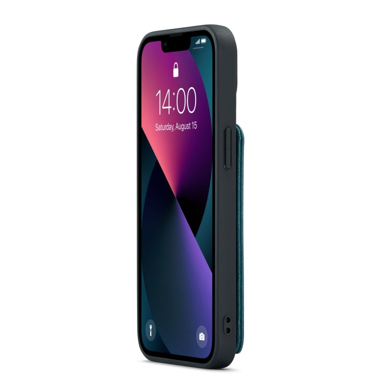 JEEHOOD Anti-theft Brush Magnetic PU + TPU Protective Case with Card Slot, For iPhone 13 mini, For iPhone 13, For iPhone 13 Pro, For iPhone 13 Pro Max