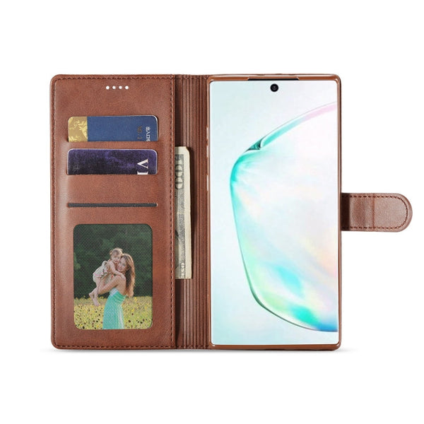 LC.IMEEKE Calf Texture Horizontal Flip Leather Case, with Holder & Card Slots & Wallet, For Galaxy Note 10 Plus, For Galaxy S10, For Galaxy S10 Plus, For Galaxy S10e