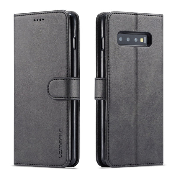 LC.IMEEKE Calf Texture Horizontal Flip Leather Case, with Holder & Card Slots & Wallet, For Galaxy Note 10 Plus, For Galaxy S10, For Galaxy S10 Plus, For Galaxy S10e
