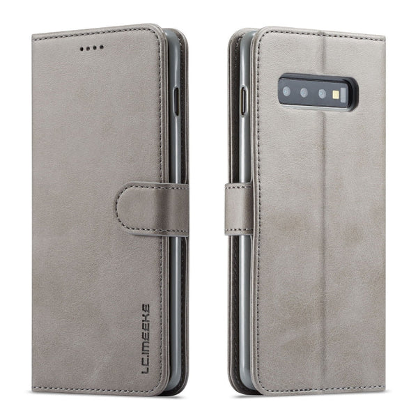 LC.IMEEKE Calf Texture Horizontal Flip Leather Case, with Holder & Card Slots & Wallet, For Galaxy Note 10 Plus, For Galaxy S10, For Galaxy S10 Plus, For Galaxy S10e