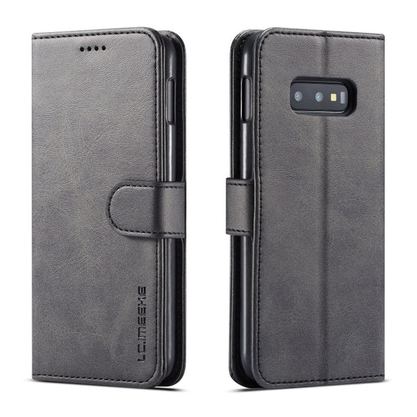 LC.IMEEKE Calf Texture Horizontal Flip Leather Case, with Holder & Card Slots & Wallet, For Galaxy Note 10 Plus, For Galaxy S10, For Galaxy S10 Plus, For Galaxy S10e